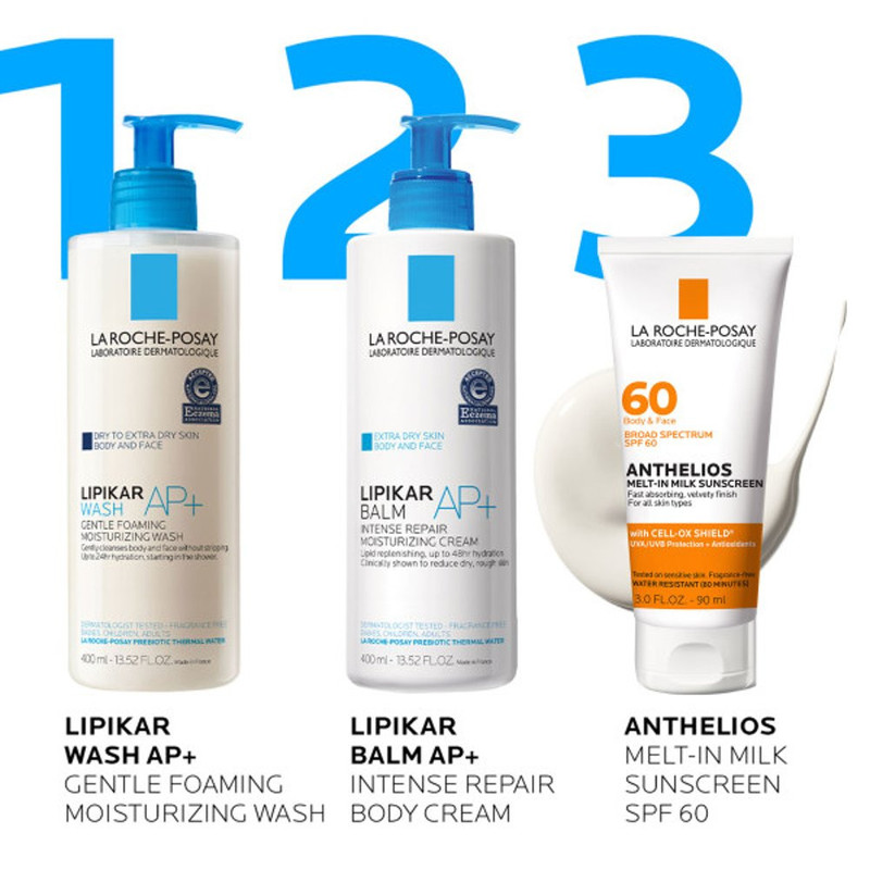 La Roche Posay Anthelios Melt In Milk Sunscreen Lotion SPF 60 3.0 fl. oz.(90ml) 5
