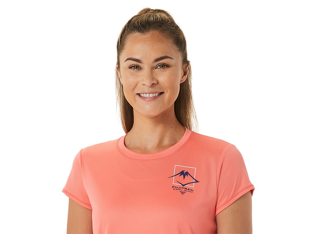 WOMEN'S FUJITRAIL LOGO SHORT SLEEVE TOP - 5