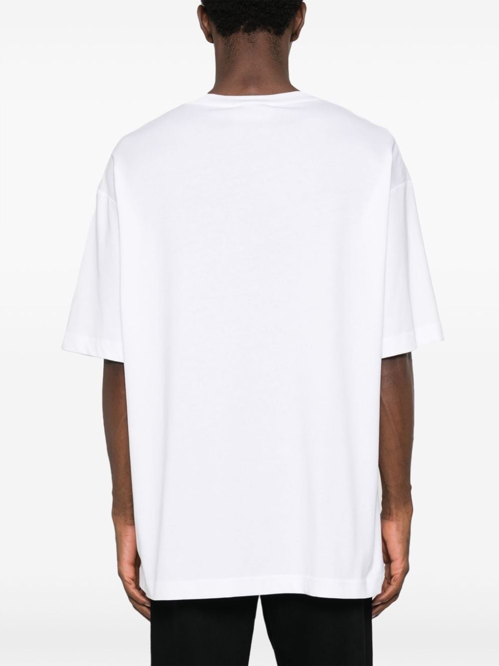 logo-print cotton T-shirt - 4