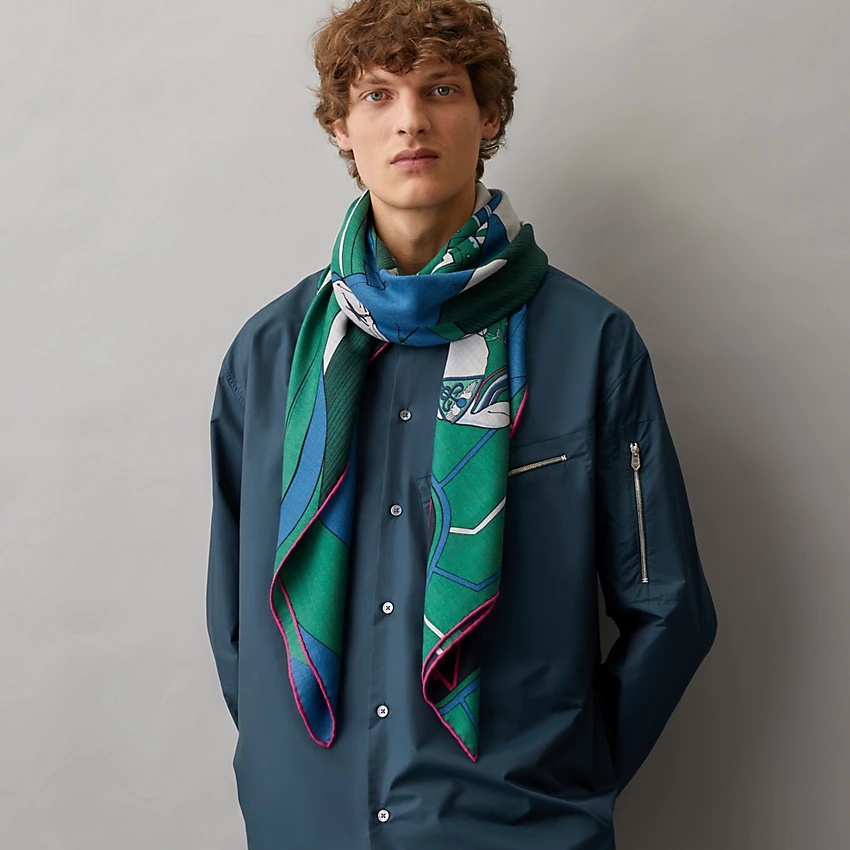 Mysterious Rider scarf 140 - 2