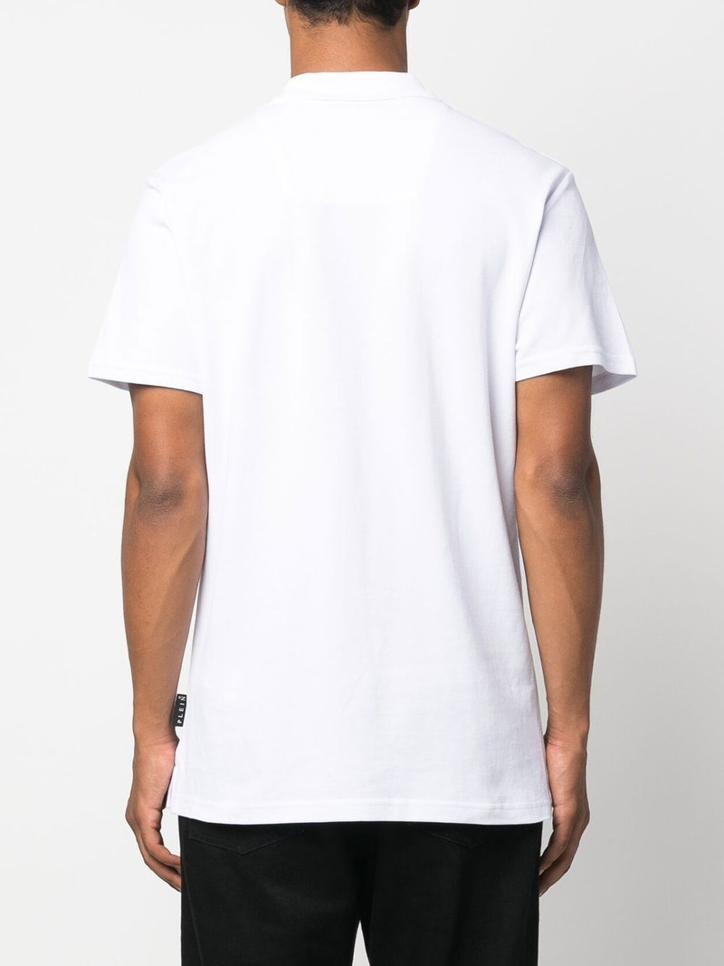 logo-plaque polo shirt 4