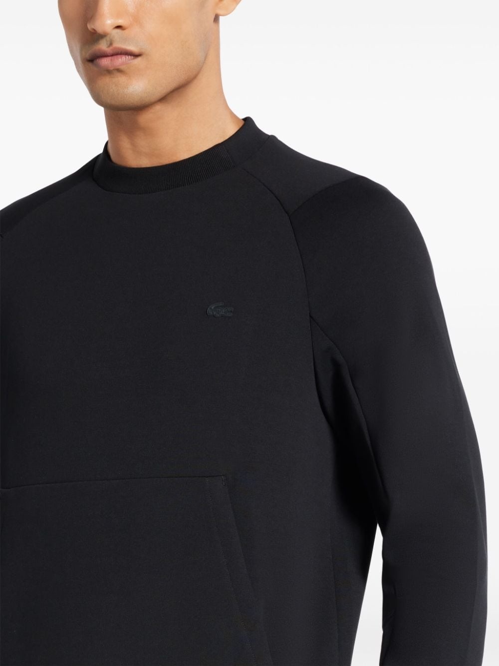 pouch-pocket fleece sweatshirt - 5