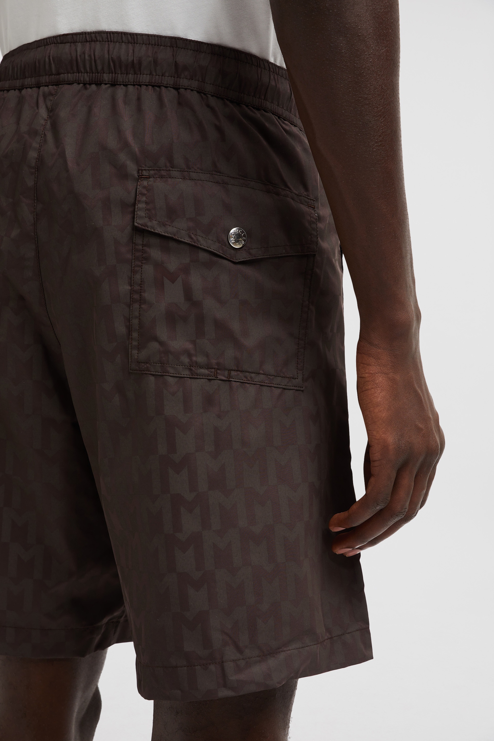 Monogram Print Swim Shorts - 6