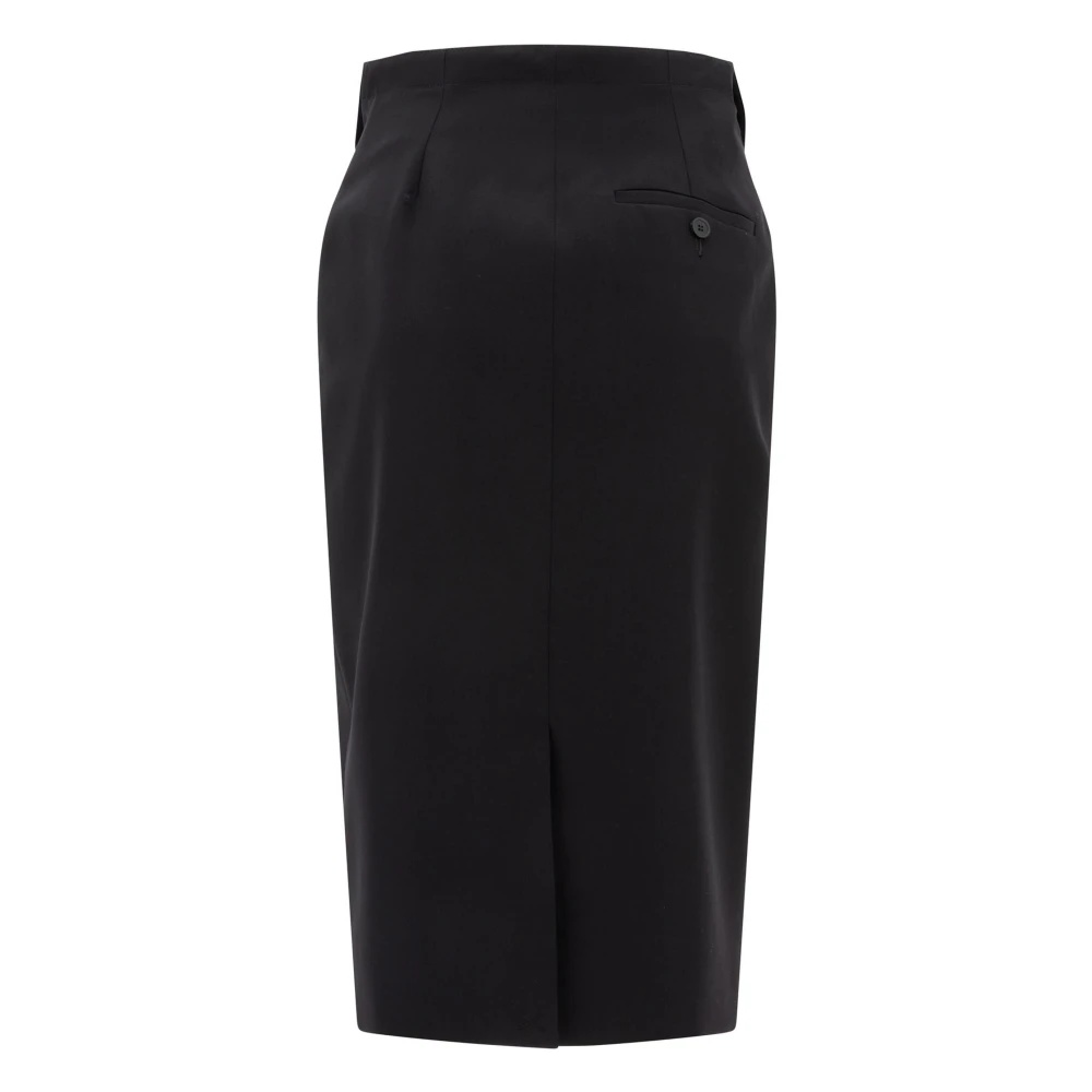 ワンピース ALEXANDER MCQUEEN Women Mid Skirts 834551 QJAEK1000 Black Alexander McQueen BLACK SKIRTS FOR WOMEN | miinto | REVERSIBLE