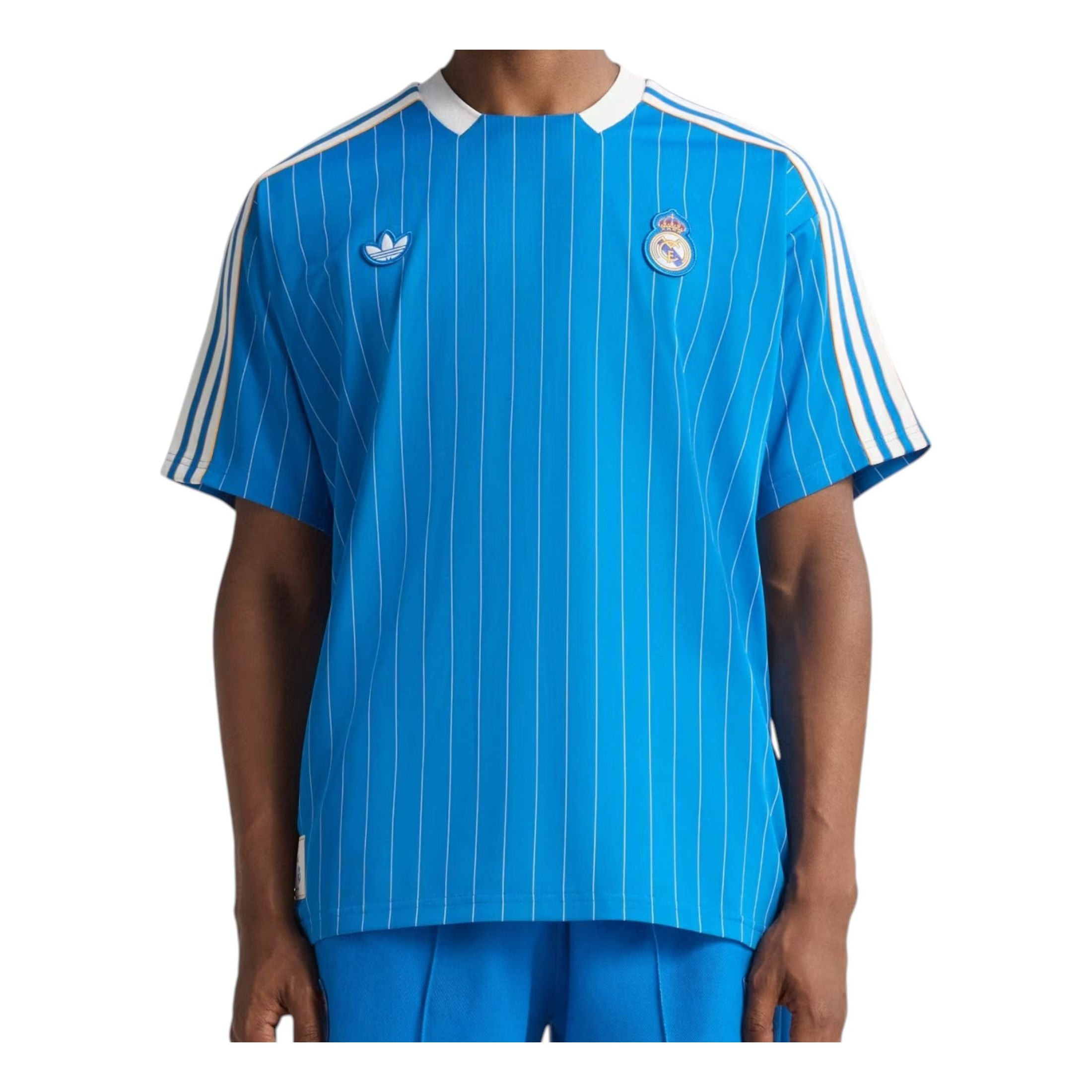 adidas Real Madrid Terrace Icon Jersey 'Blue Bird' JN3060 - 1