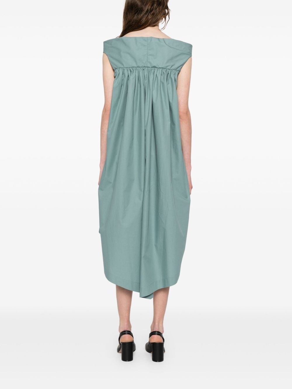 asymmetric midi dress - 4