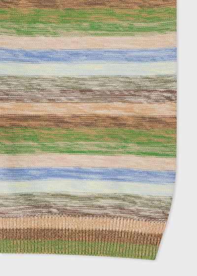 Paul Smith Green Space Dye Knit Maxi Dress outlook