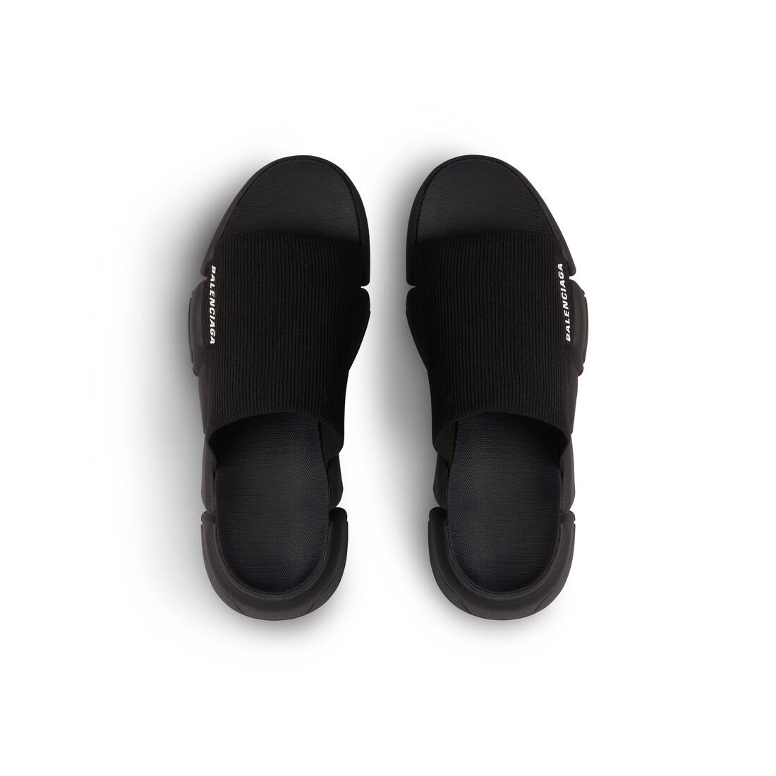 Men's Speed 2.0 Recycled Knit Slide Sandal in Black - 6