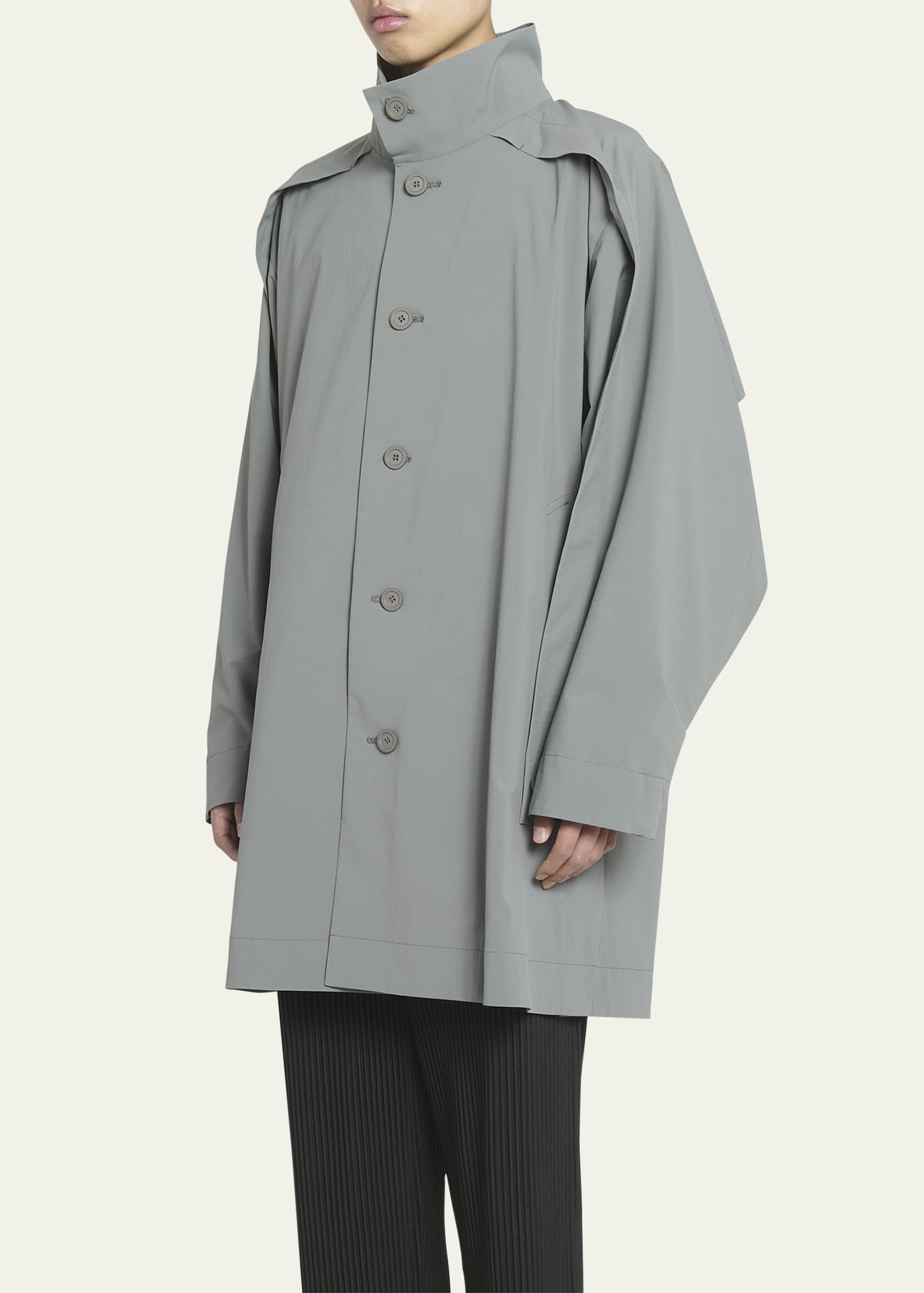 Men's Matte Oversized Anorak - 4