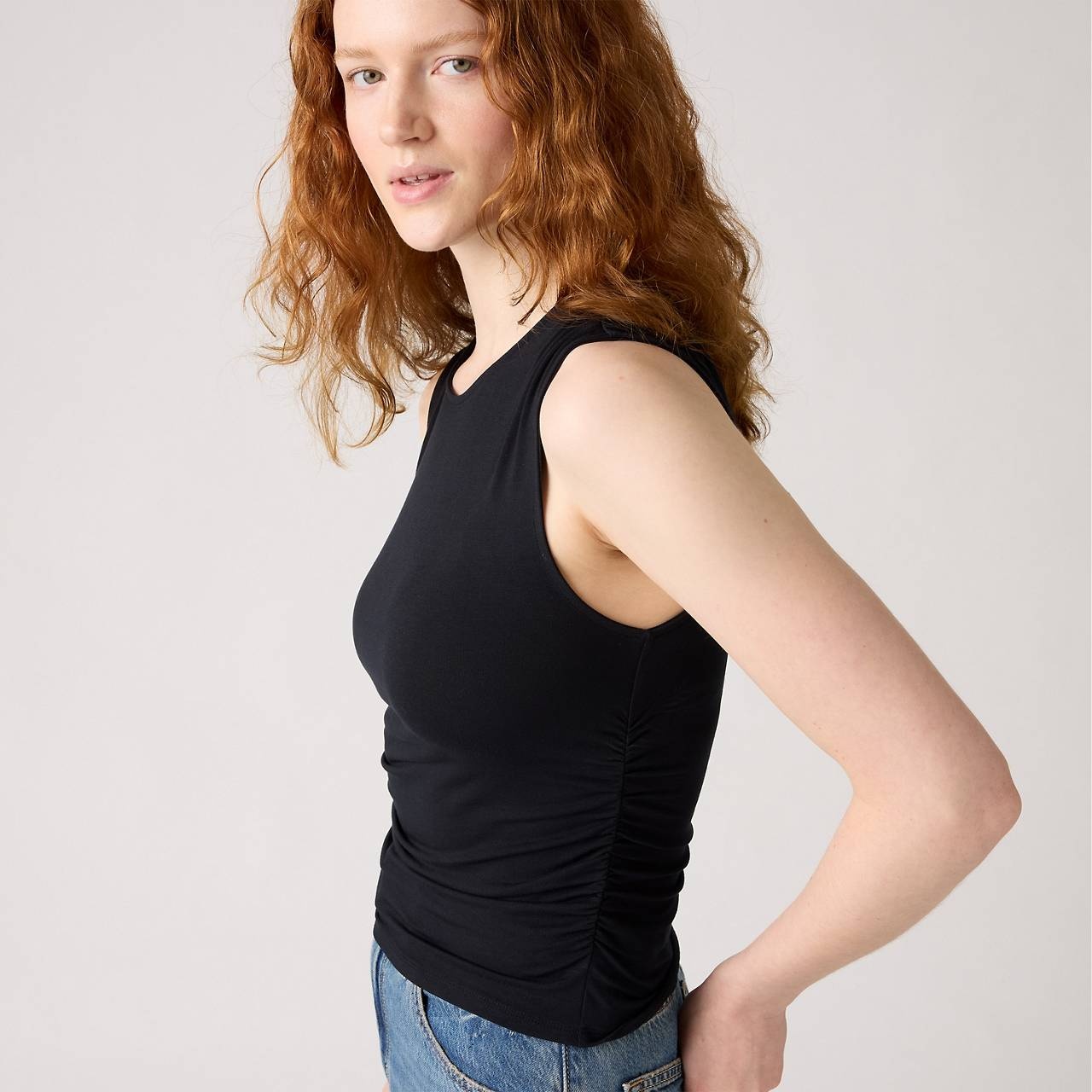 CRYSTAL RUCHED TOP - 4
