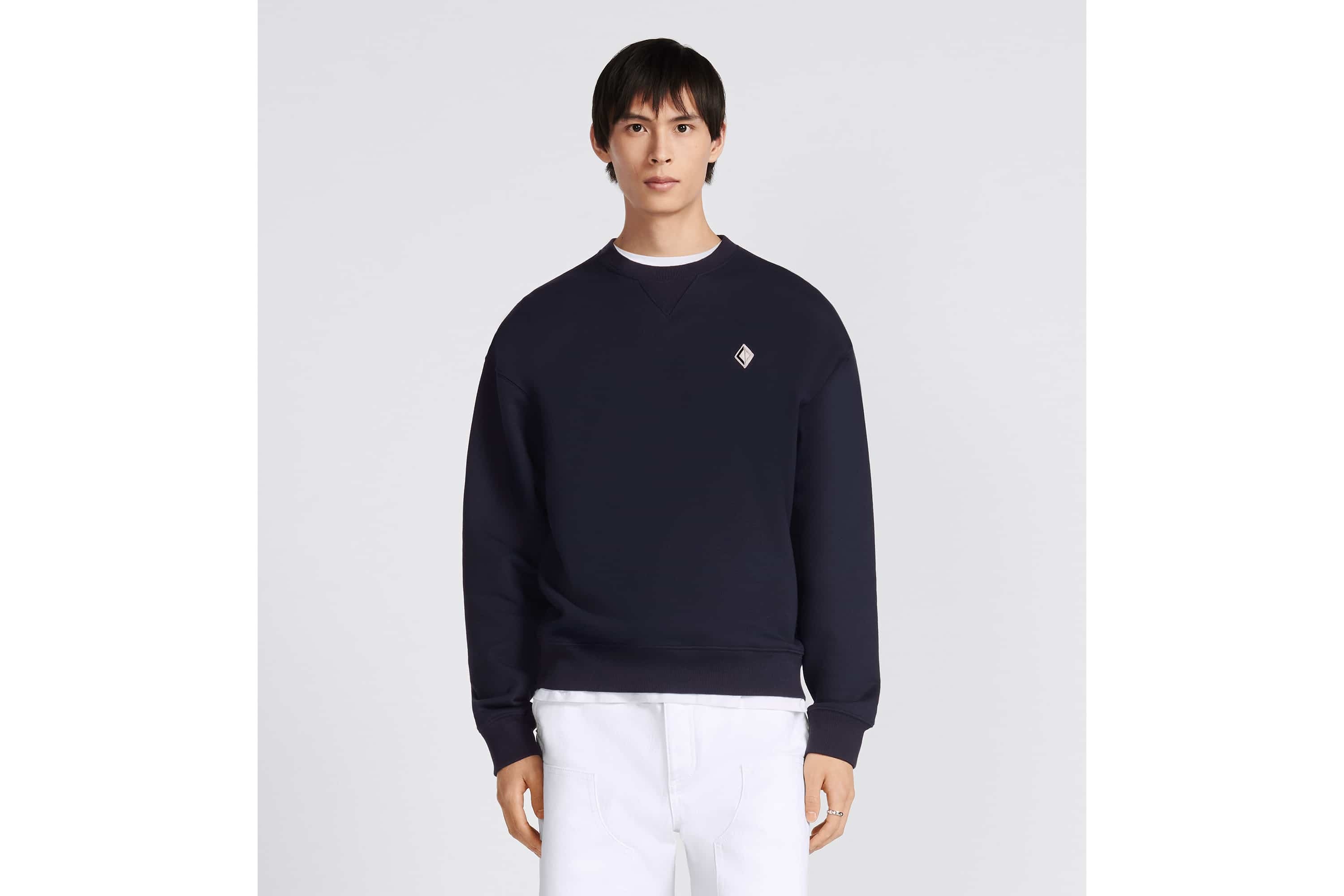 CD Diamond Oversized Sweatshirt - 4