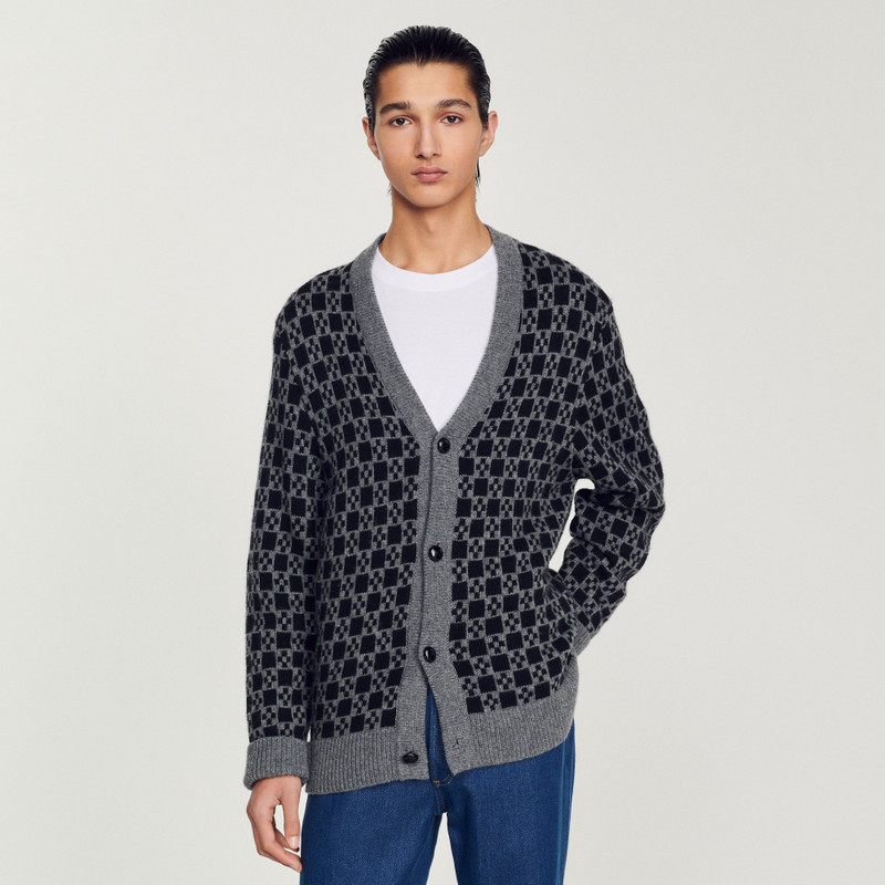 Sandro Cross cardigan outlook