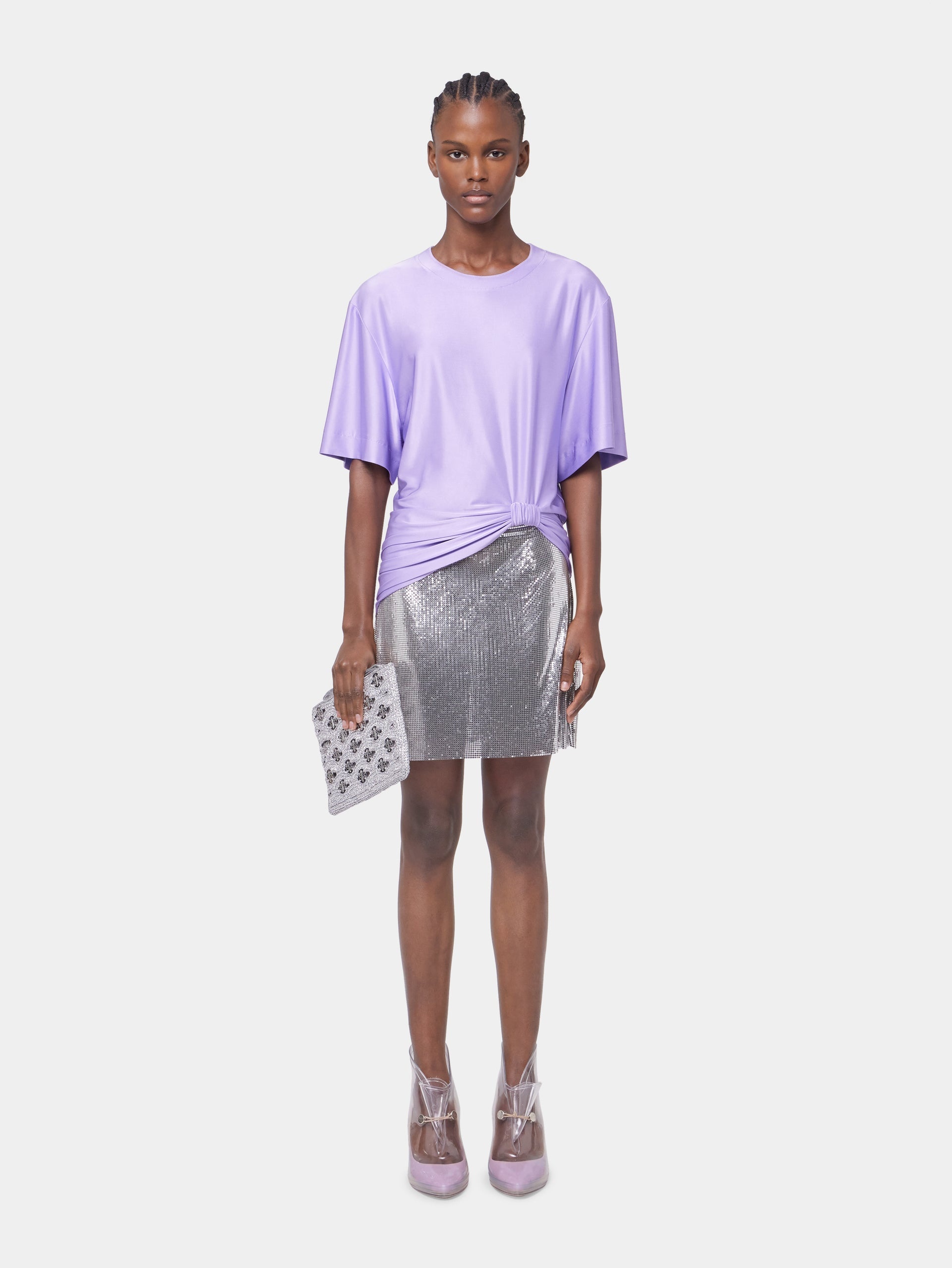 LAVENDER TEE-SHIRT IN JERSEY - 2