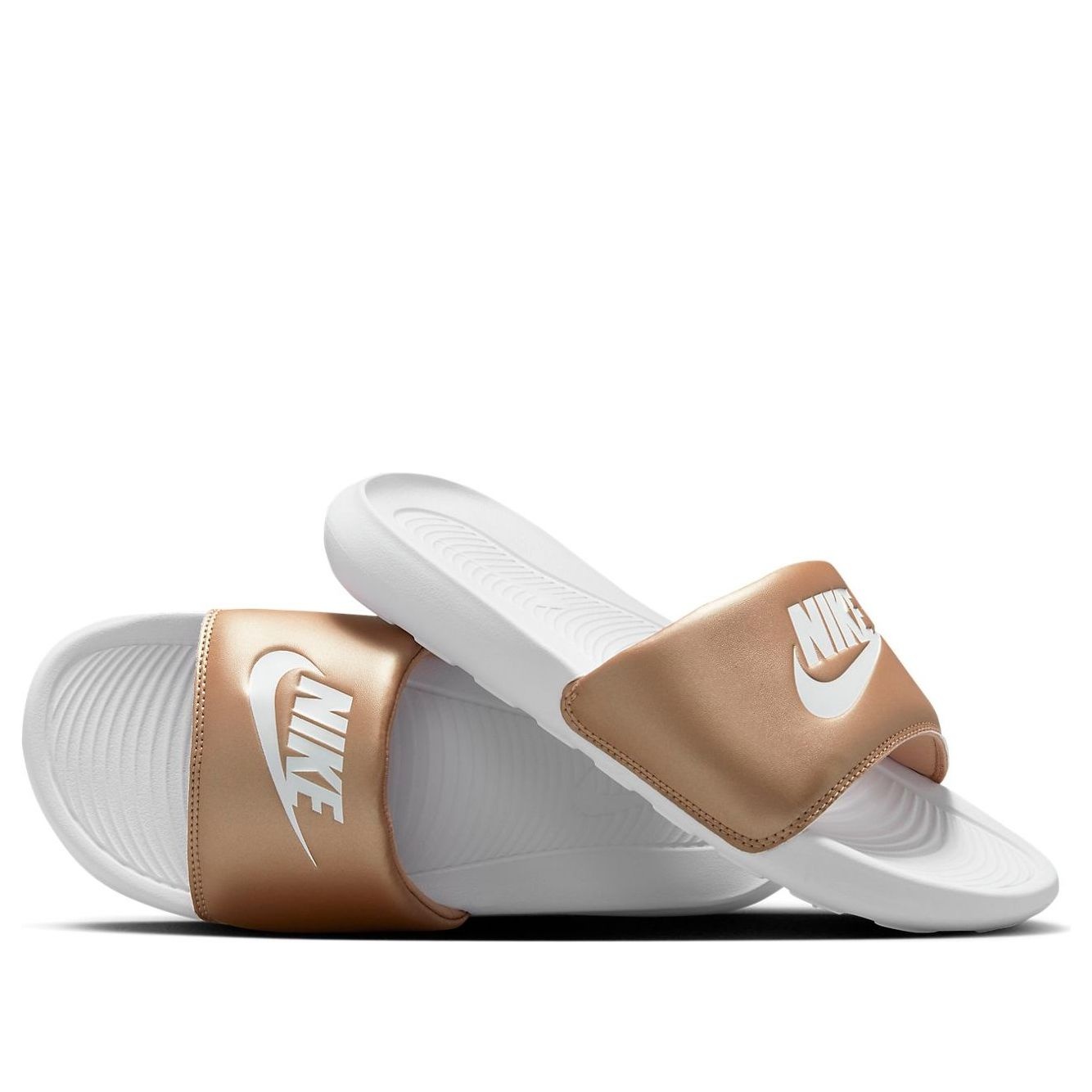 (WMNS) Nike Victori One Slide 'Metallic Red Bronze' CN9677-900 - 1