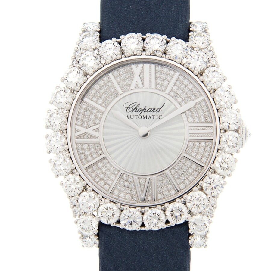 Chopard Heure du Diamant Automatic Diamond Silver Dial Ladies Watch 139419-1401 - 2