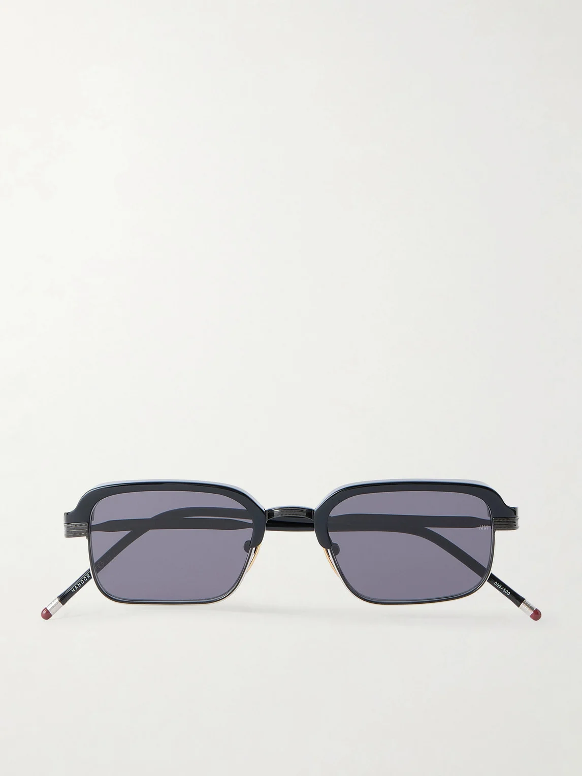 Comanche Square-Frame Titanium and Acetate Sunglasses - 1