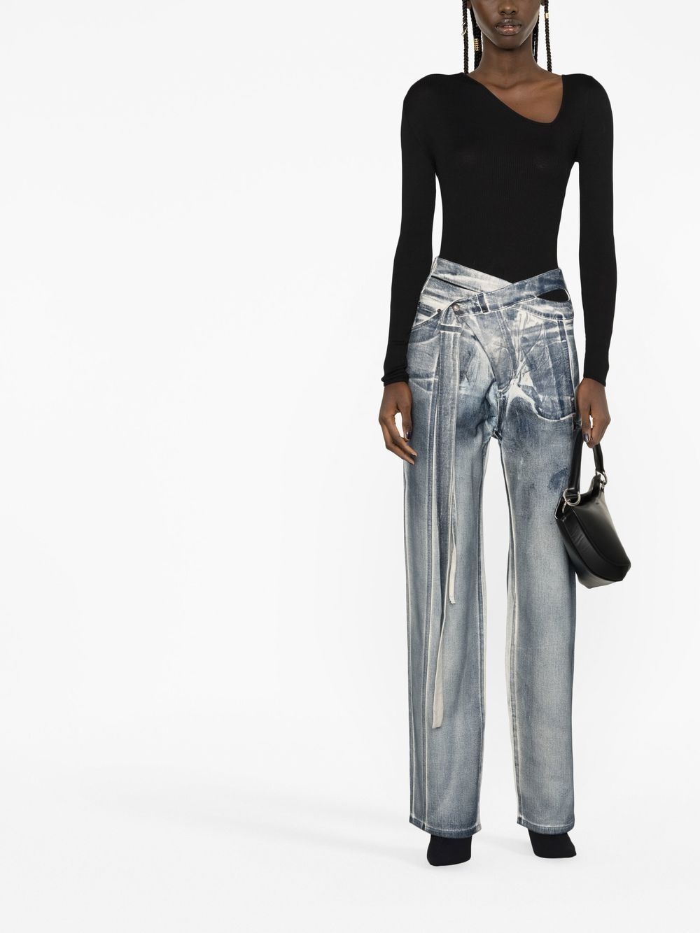 Signature wrap jeans - 2