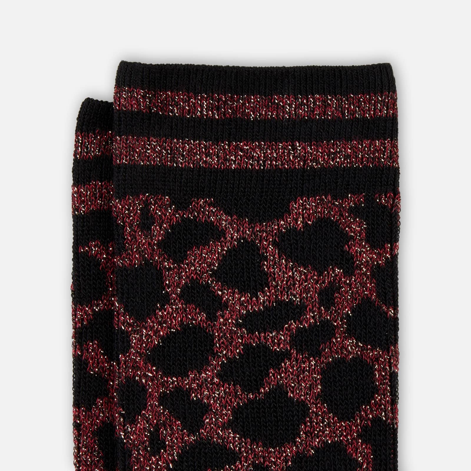 Socks Burgundy - 2
