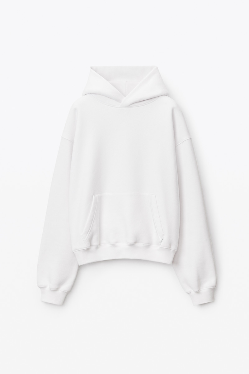 HOODIE IN DENSE FLEECE 1