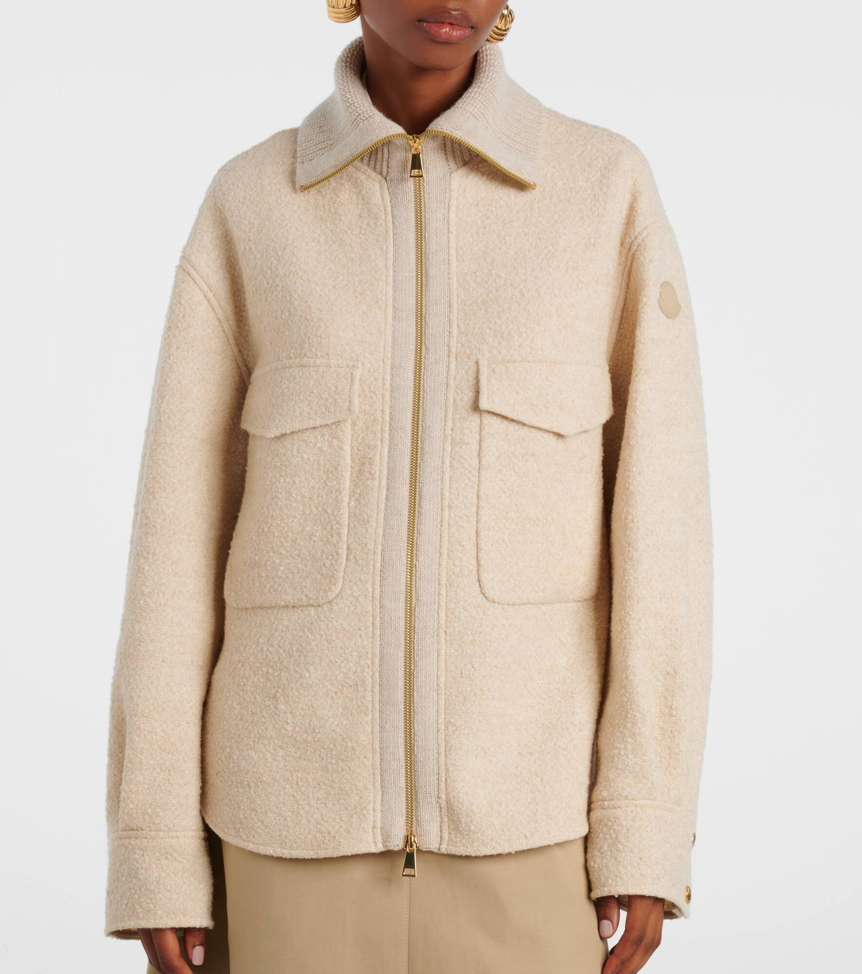 Wool-blend jacket - 6