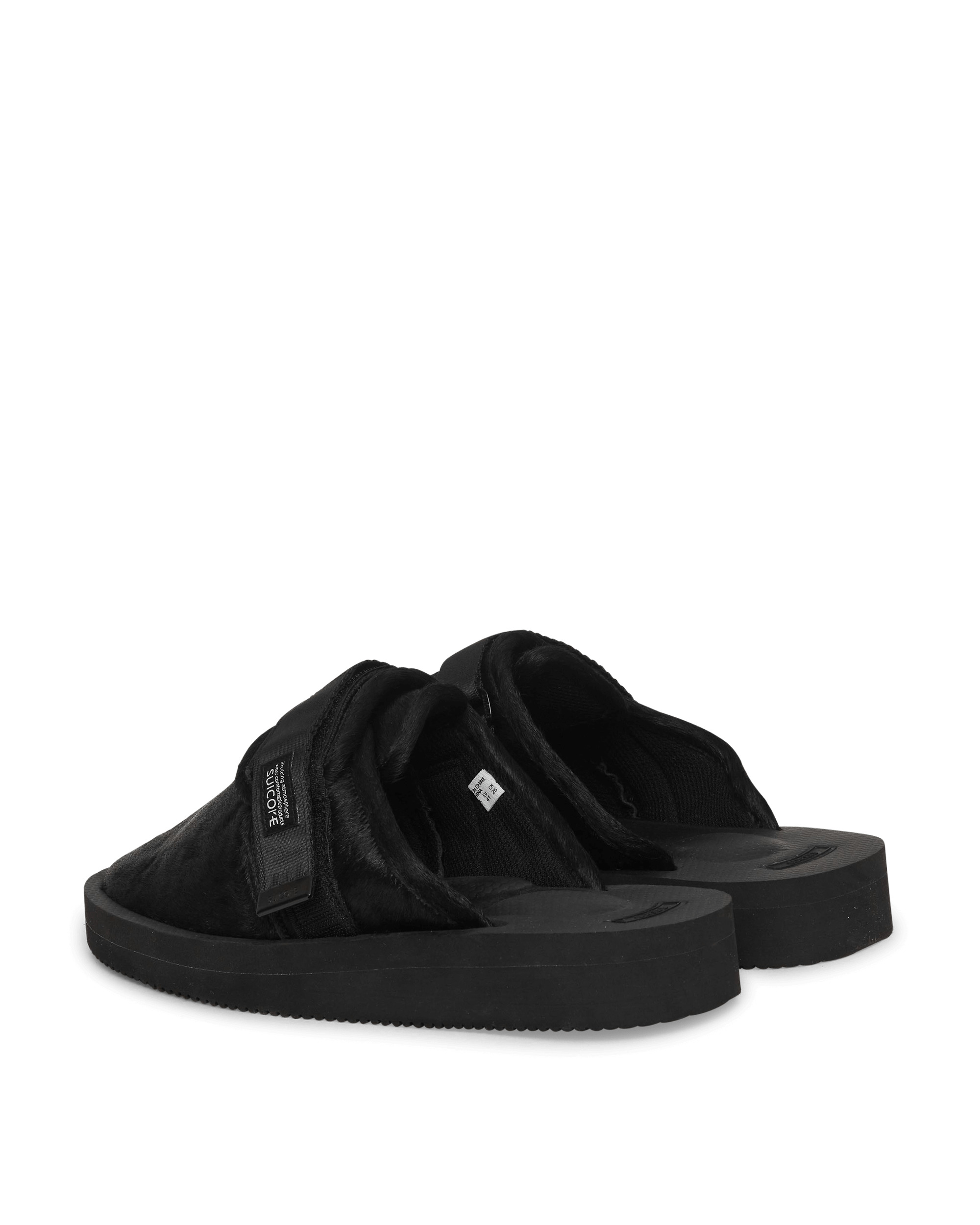 Suicoke Zavo-Vhl Slippers Black | REVERSIBLE