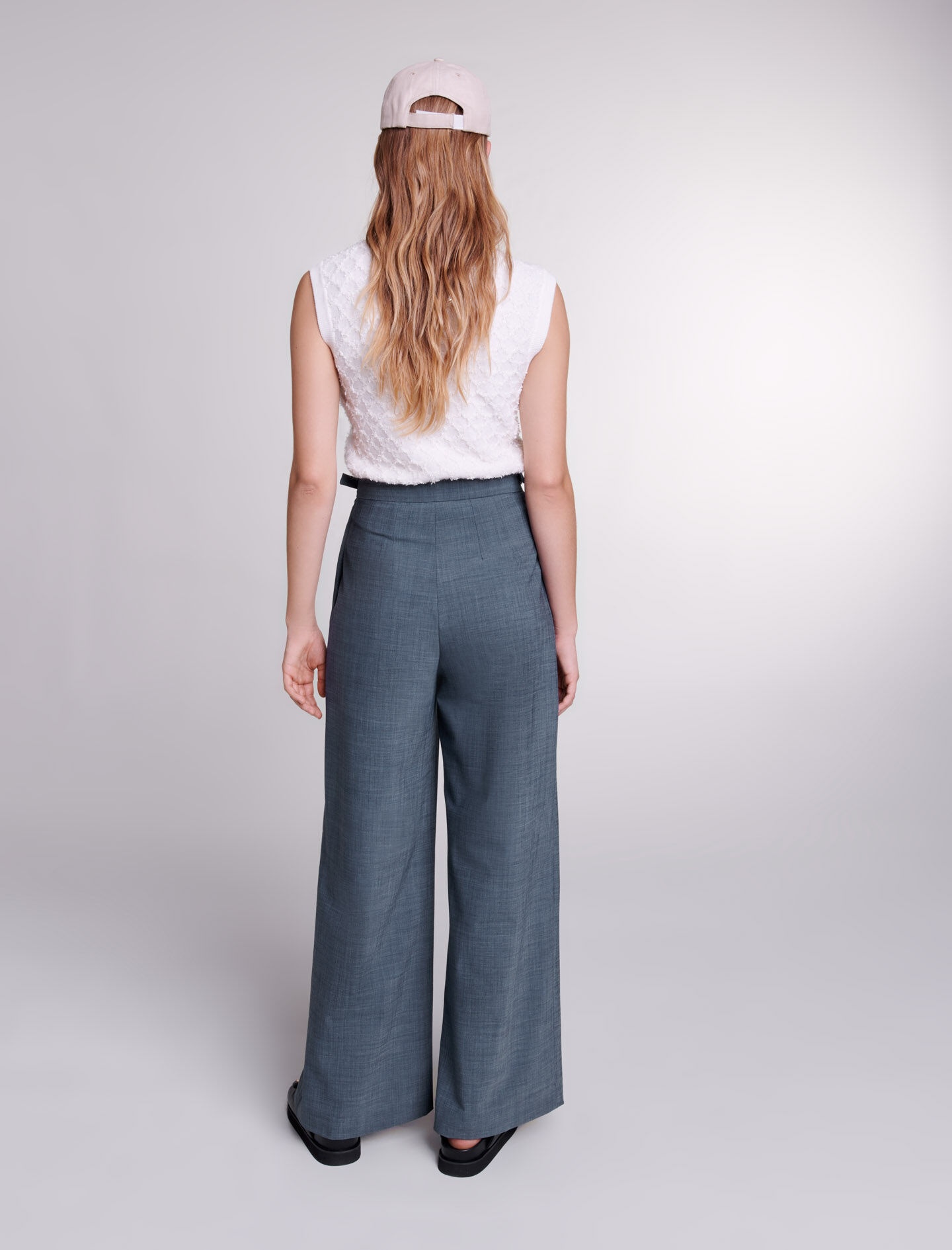 Wide-leg trousers - 6