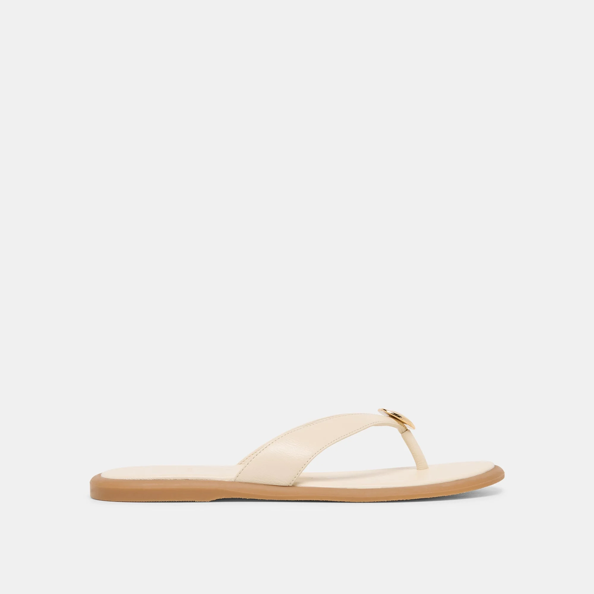JAINA SANDALS BONE LEATHER - 1
