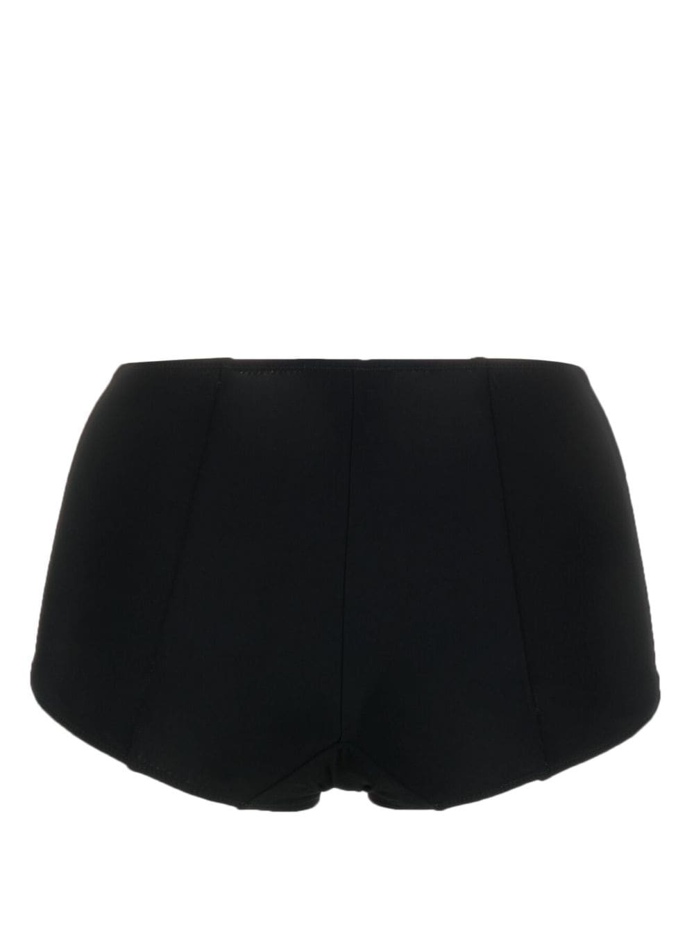logo-plaque bikini shorts - 2