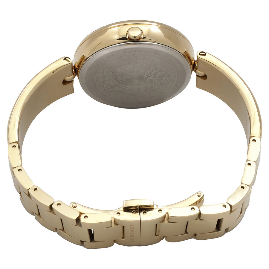 Versace Palazzo Empire Quartz Gold Dial Ladies Watch VECQ00618 - 3