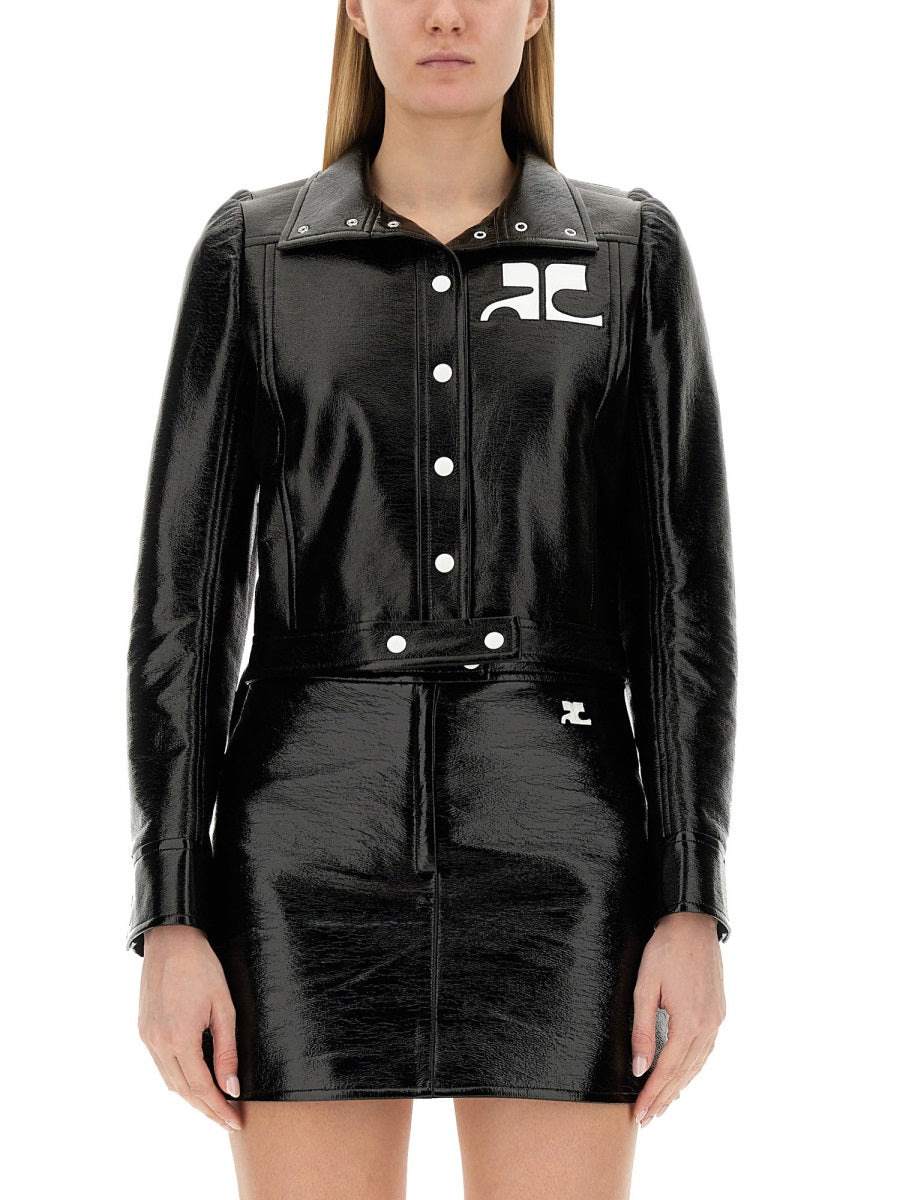 Courreges Women Vinyl Jacket "Reedition" - 1
