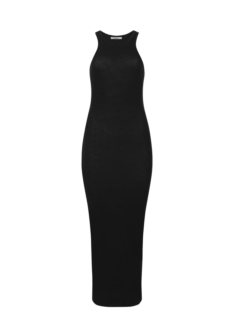 MIDI MUSCLE TANK BLACK 1
