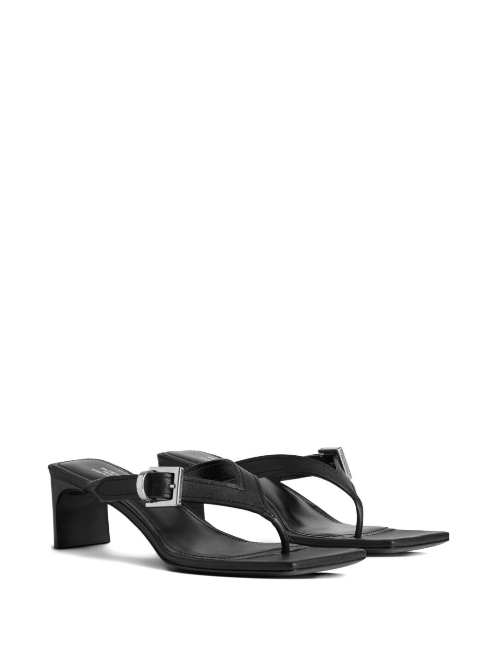 55mm buckle-fastening square-toe sandals - 2