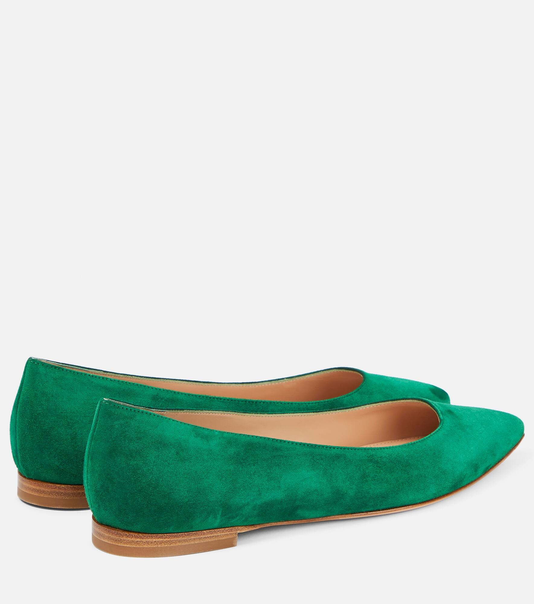 Gianvito suede ballet flats - 3