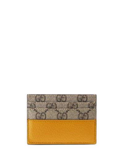 GUCCI cut-out Interlocking G cardholder outlook