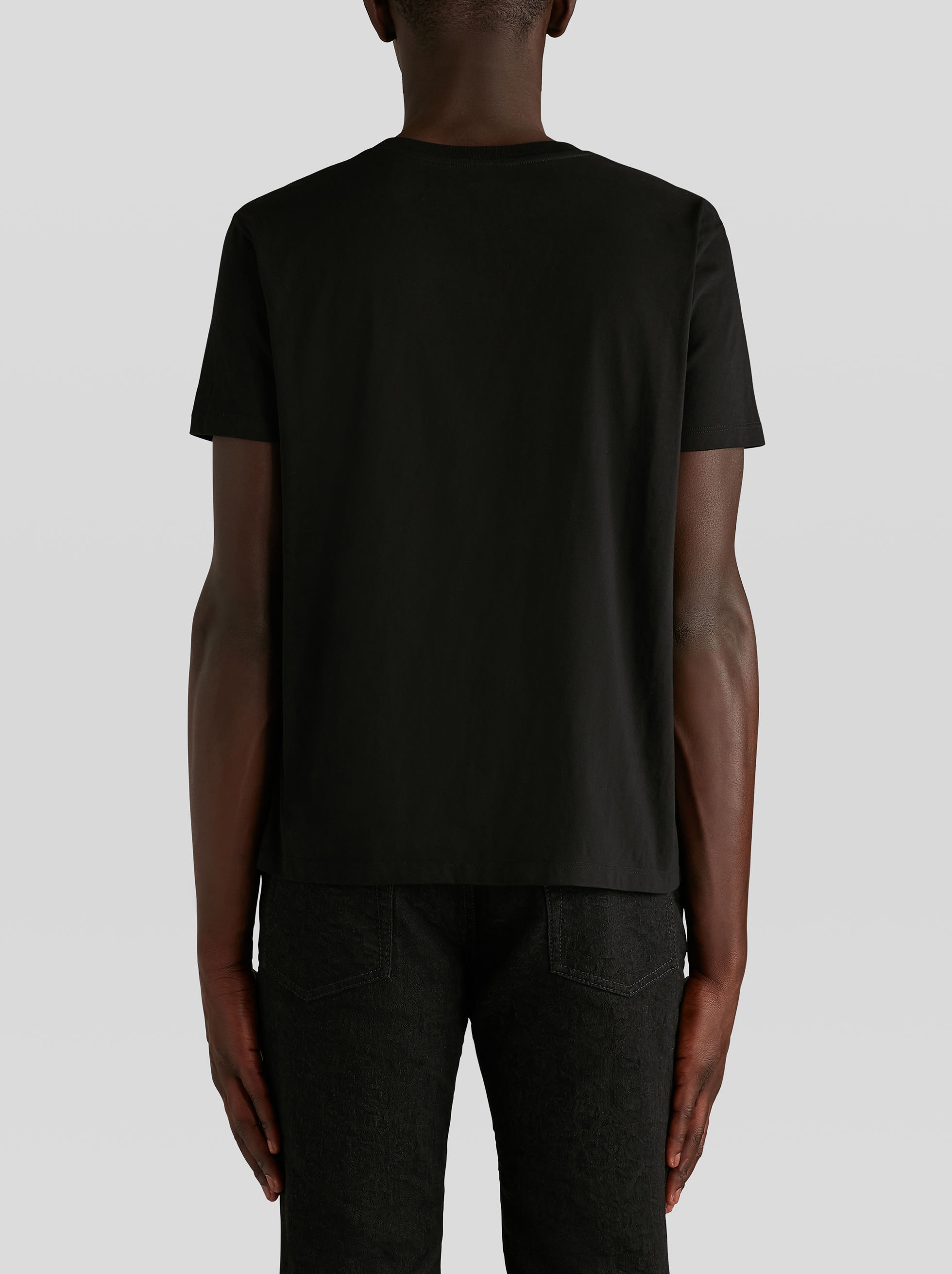 T-SHIRT WITH LOGO AND PEGASO - 4