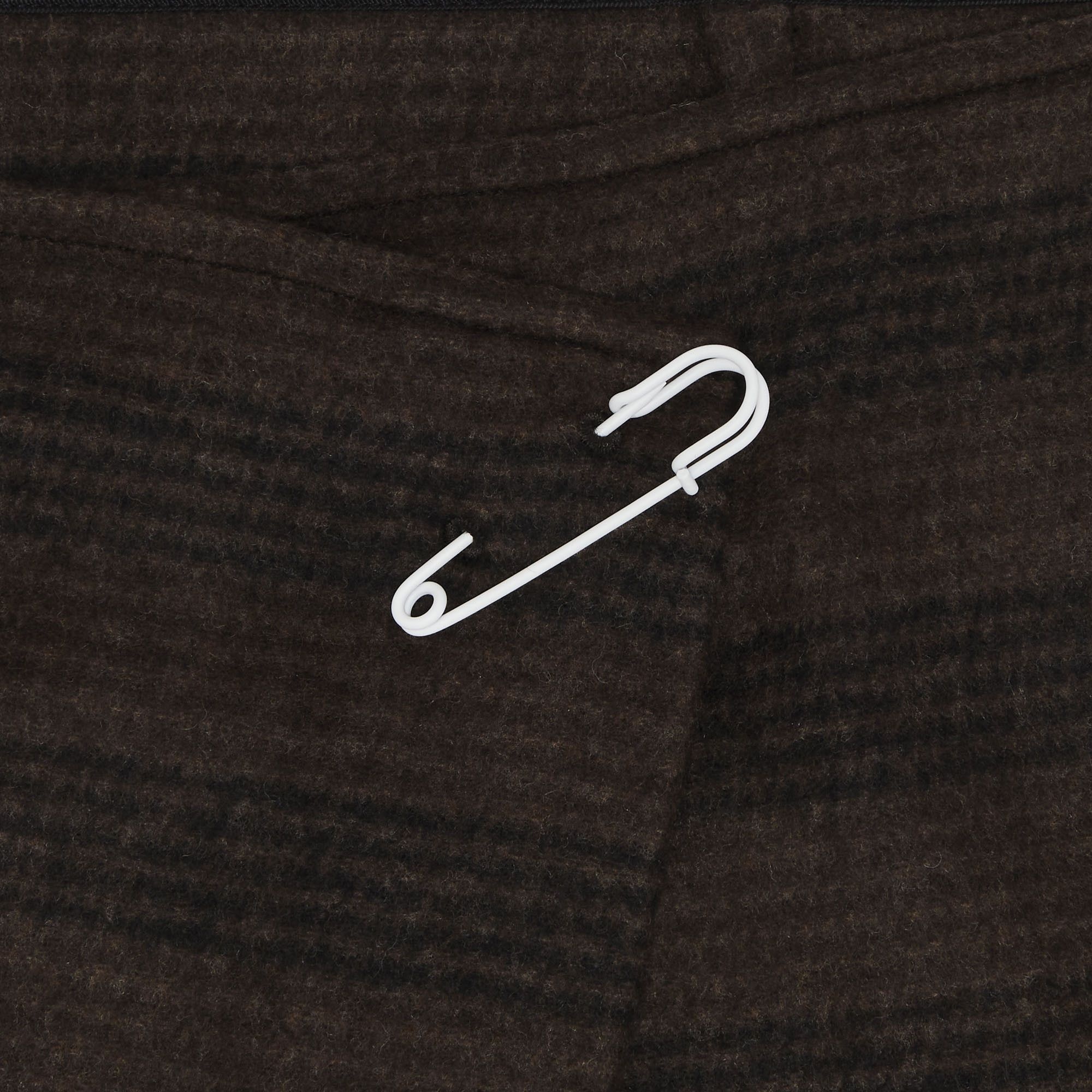MM6 Maison Margiela Checked Wool Blend Mini Skirt 'Brown/Black' - 3