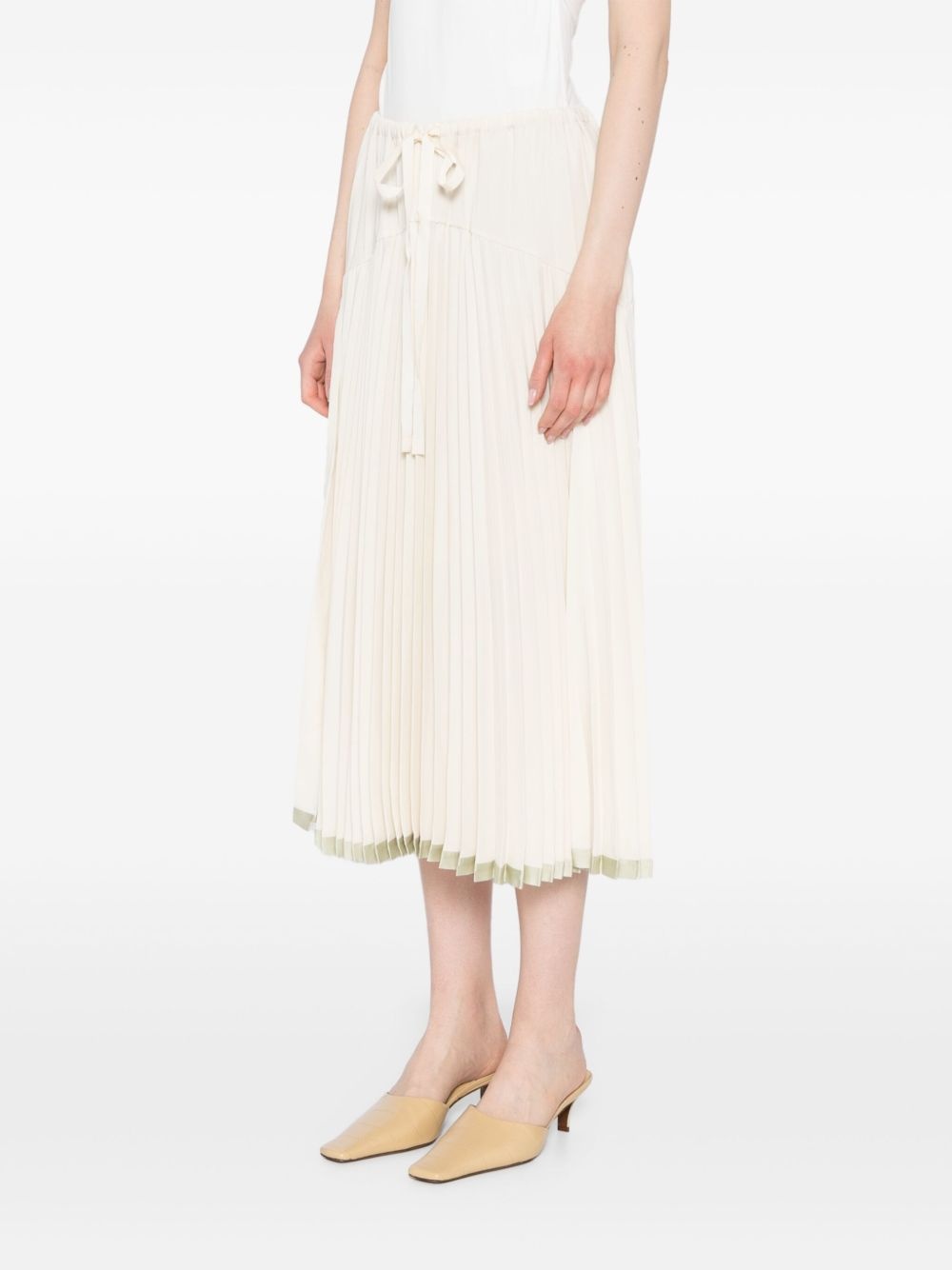 pleated tiered skirt - 3