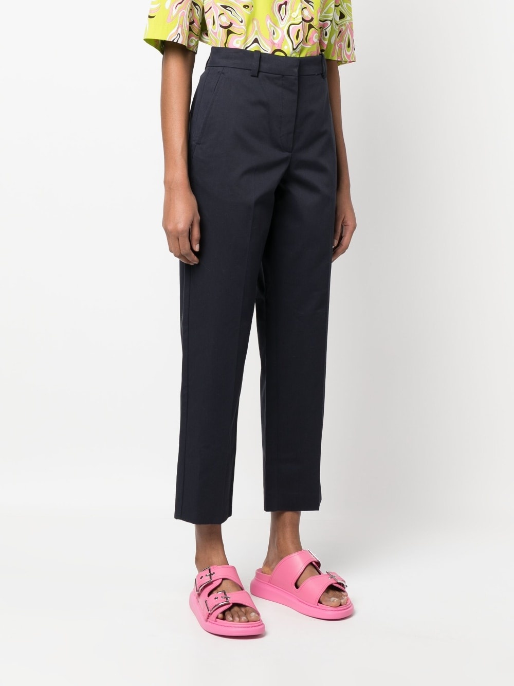 cropped tailored trousers - 3