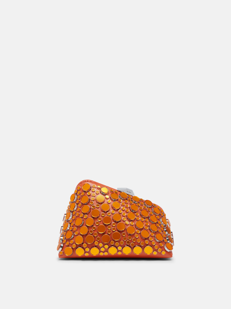 ''MIDNIGHT'' ORANGE MINI CLUTCH 1