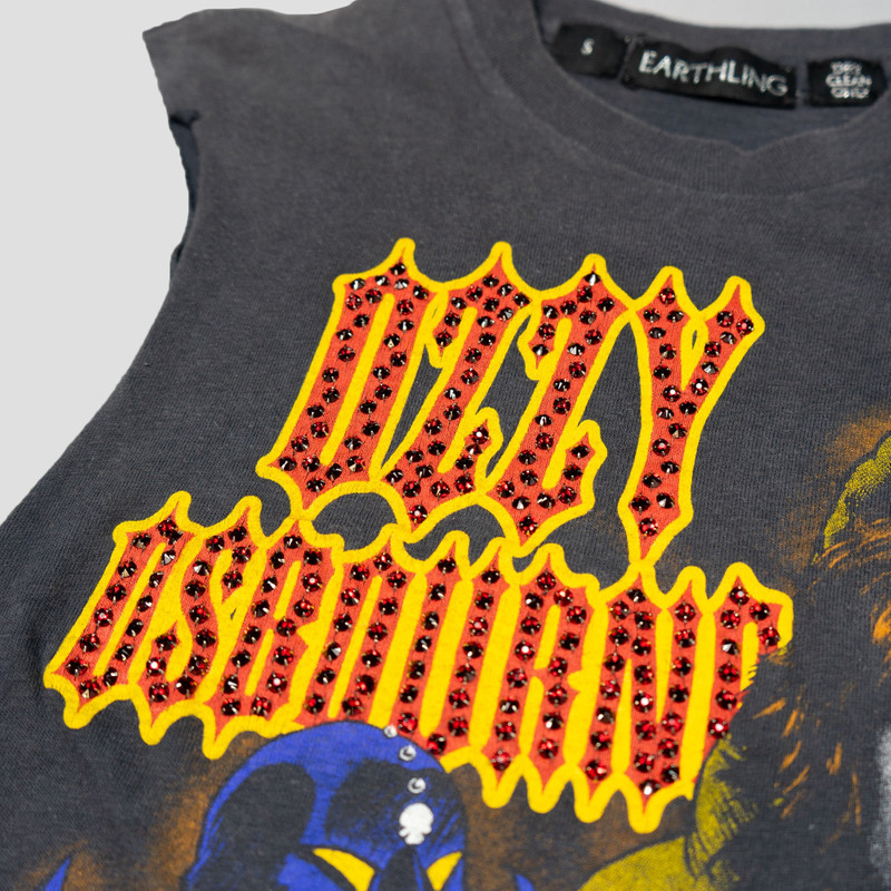 EARTHLING VIP EARTHLING SWAROVSKI TANK TOP outlook