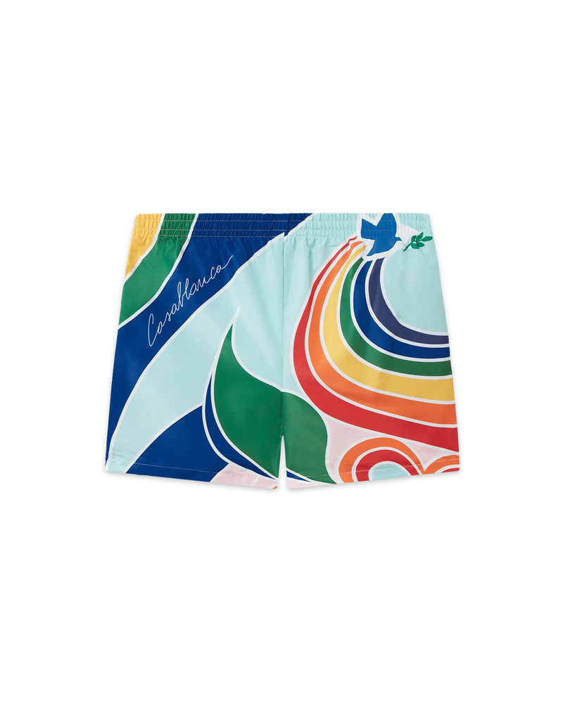 CASABLANCA Le Pouvoir Des Fleurs Swim Trunks outlook