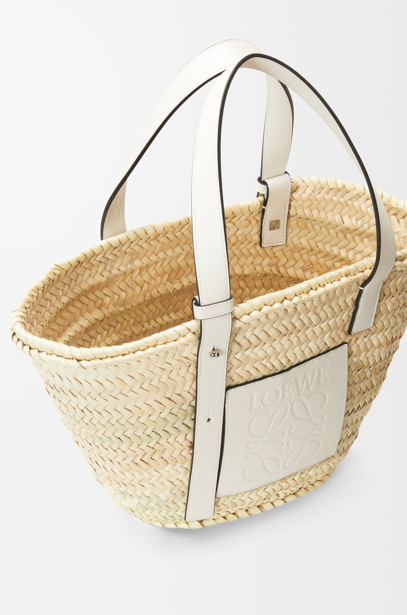 BASKET In PALM LEAF/CALF 5