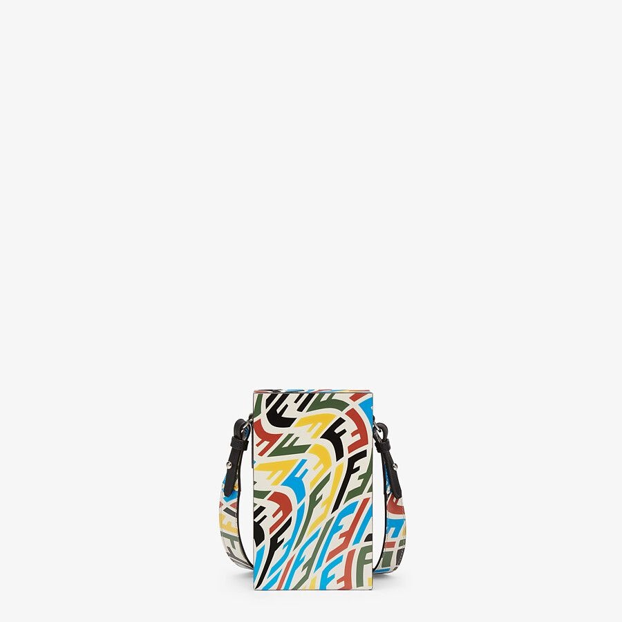 Multicolor FF Vertigo leather bag - 3