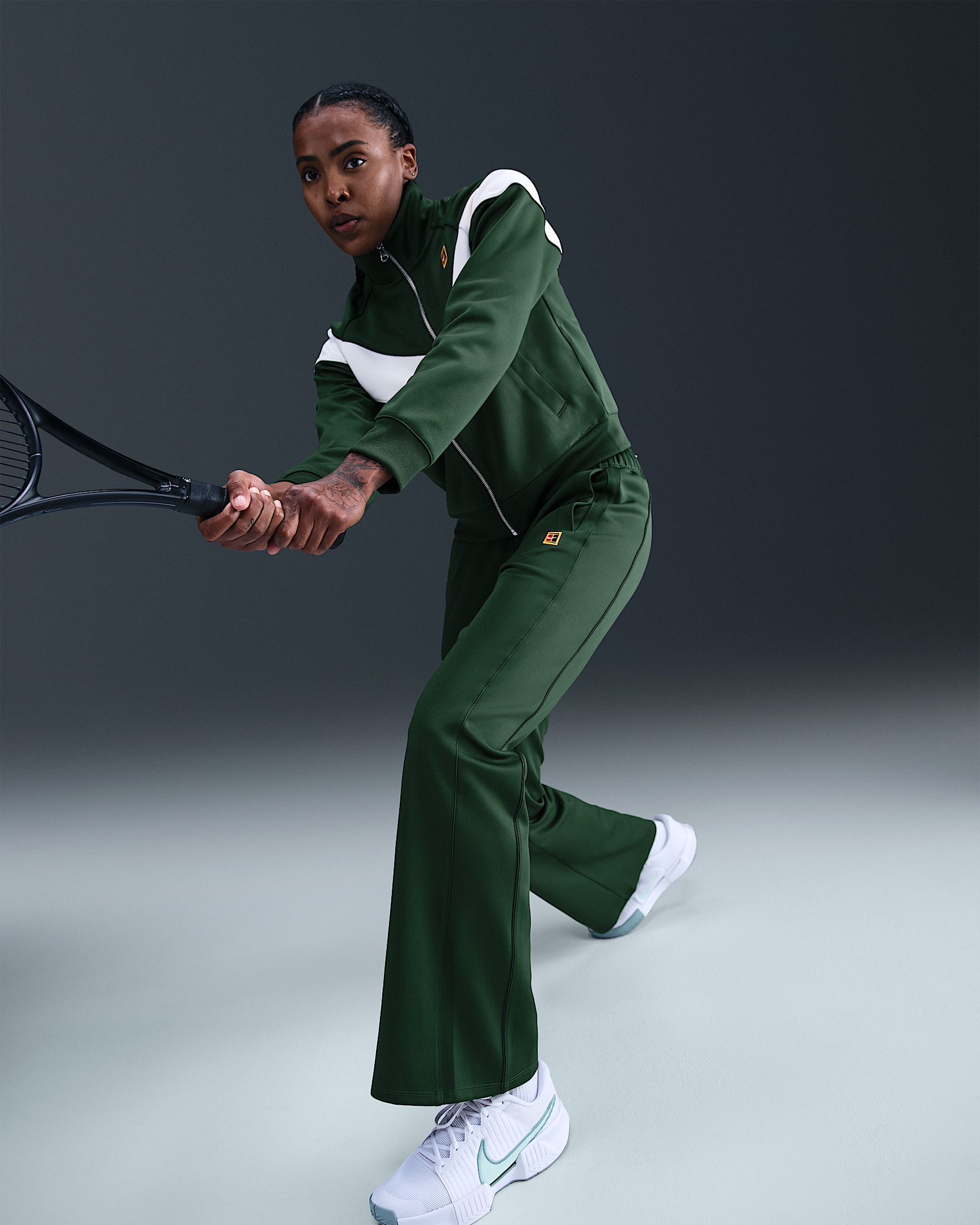 NikeCourt Heritage Windrunner Women's Mid-Rise Tennis Pants - 5