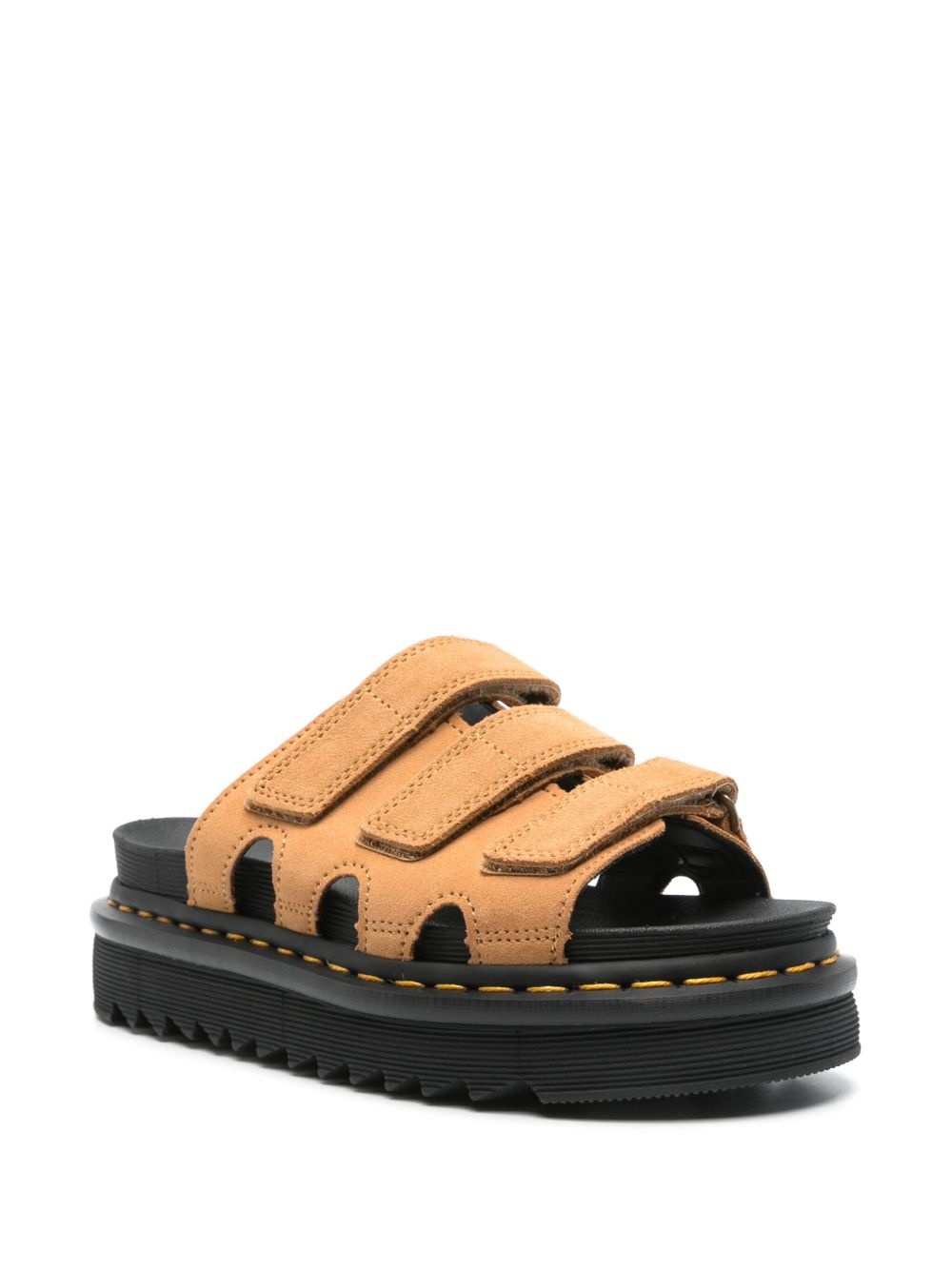 50mm leather sandals - 2