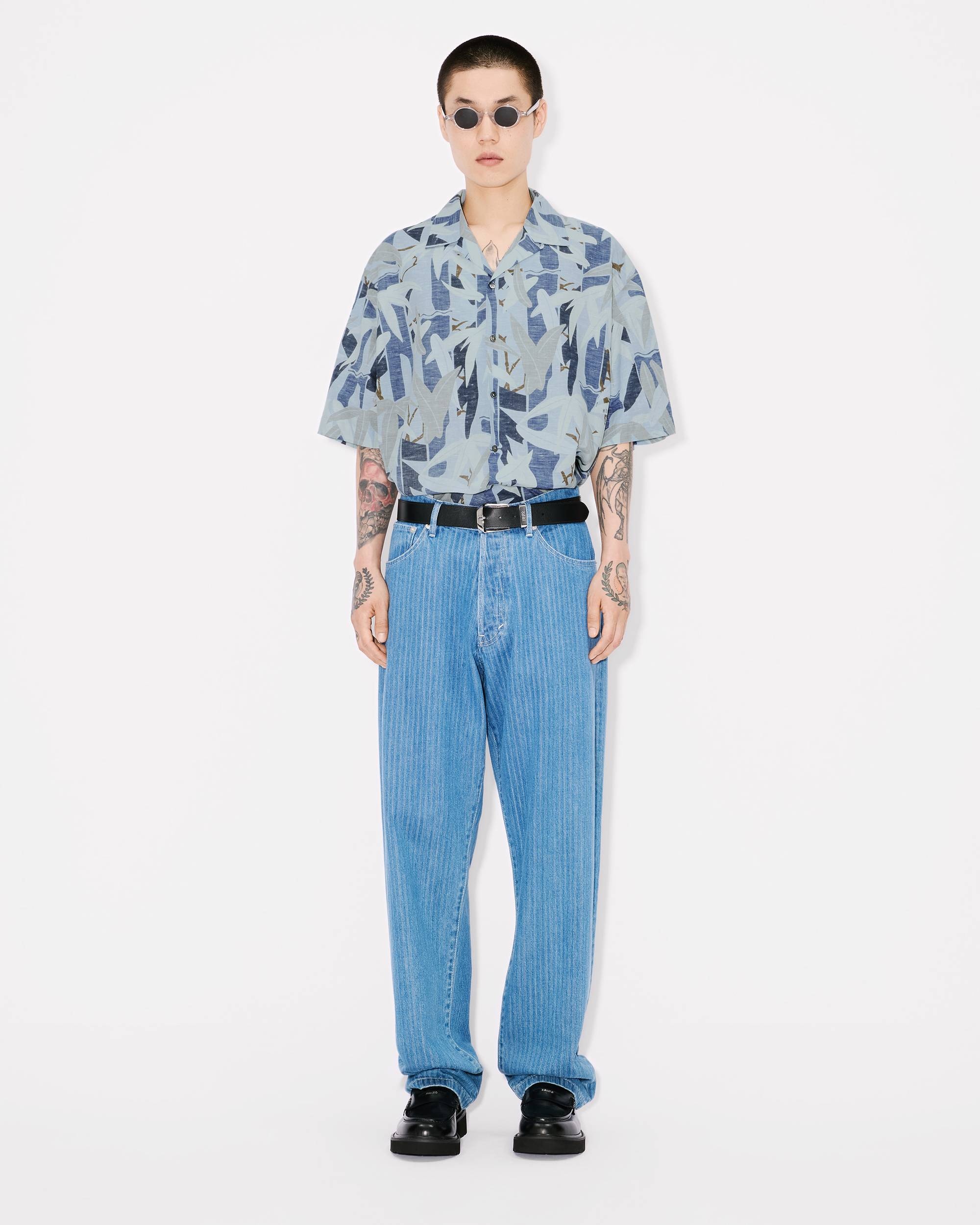 'KENZO Chiky-Rin Camo' hawaiian short sleeve shirt - 5