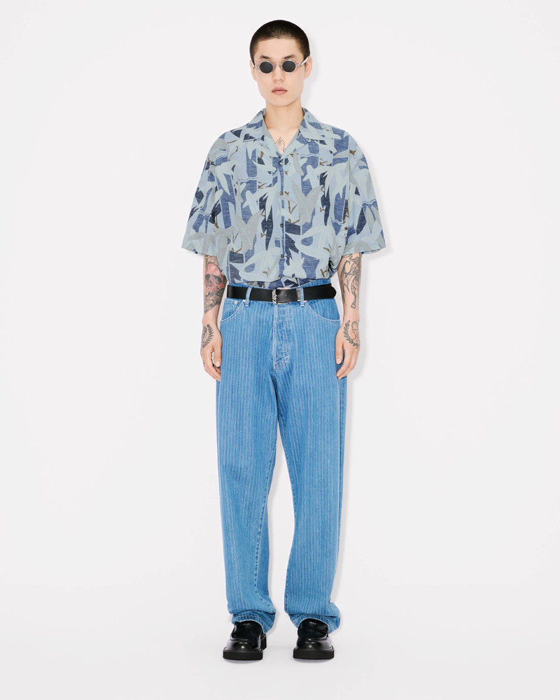 'KENZO Chiky-Rin Camo' hawaiian short sleeve shirt 5