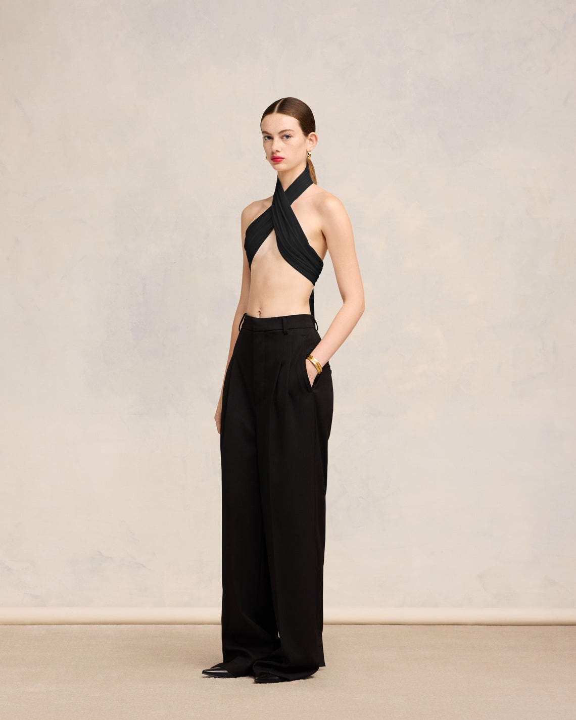 DRAPED TOP BRA - 6