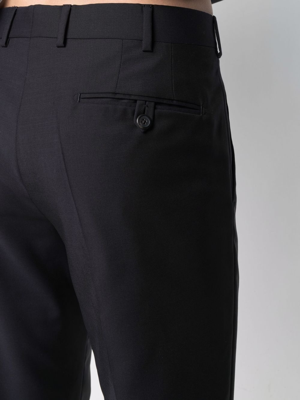 single-breasted virgin wool-blend suit - 6