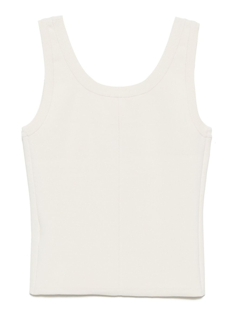 RECTO knitted scoop-neck top outlook